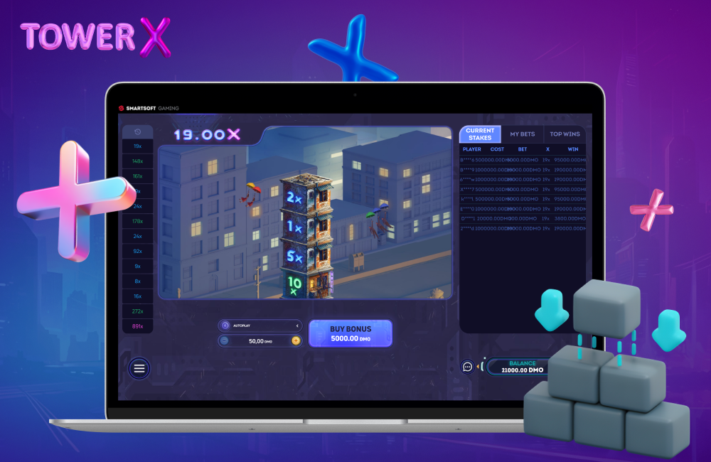 Tower X Game: Build for Huge Wins & Multipliers